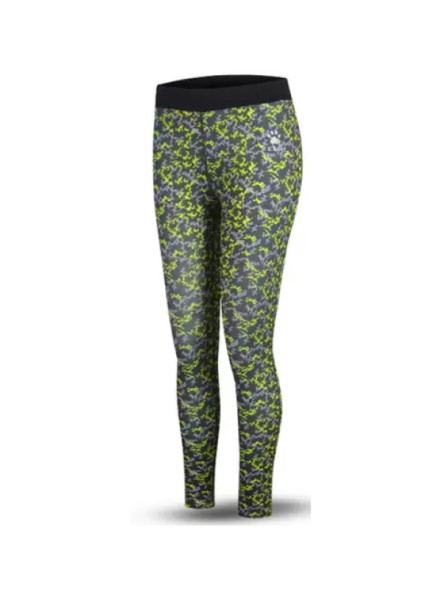 Леггинсы KELME Women's Tight Fitness Pants (Green/Grey)