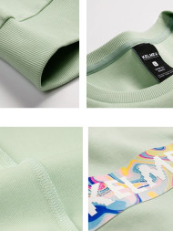 Свитшот KELME Round Neck Sweater Mint