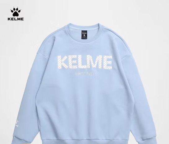 Свитшот KELME Fleece Sweater Light Blue