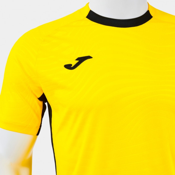 ФУТБОЛКА С КОРОТКИМ РУКАВОМ KICK PRO ЖЕЛТЫЙ ЧЕРНЫЙ