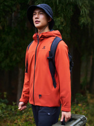 Демисезонная куртка KELME Hooded Woven Jacket Orange