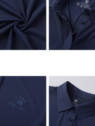 Футболка-поло KELME Ladies Short Sleeve Polo Shirt Dark Blue