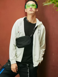 Толстовка KELME Men's Knitted Jacket White