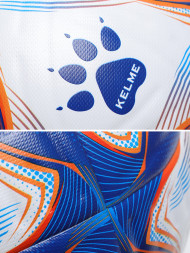 Мяч футбольный KELME Heat-bonded Soccer Ball (FIFA BASIC) (Blue/Orange)