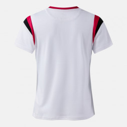 ФУТБОЛКА С КОРОТКИМ РУКАВОМ TERRA БЕЛЫЙ ФУКСИЯ