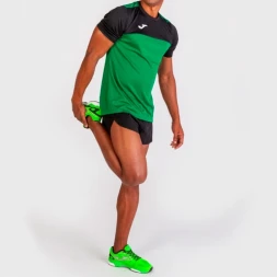 Футболка игровая JOMA с коротким рукавом WINNER Зеленый-черный