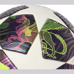 Мяч футб. ADIDAS UCL Competition JX9096, р.4, 32п, ПУ, термосшивка, бело-фиолетовый