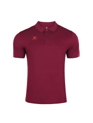 Футболка-поло KELME Short Sleeve Polo Shirt Burgundy