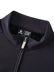 Олимпийка KELME Stand-up Collar Fleece-lined Knit Cardigan Dark Blue