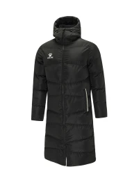Пуховик KELME Adult Long Jacket (Black/White)