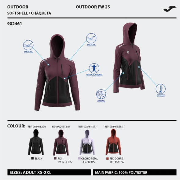 SOFT SHELL EXPLORER ROJO