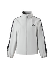 Ветровка KELME Stand-up Collar Woven Coat Grey