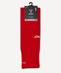 Гольфы футбольные JOGEL MATCH FOOTLESS SOCKS, красный