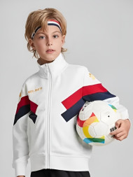 Детская олимпийка KELME Training Jacket Kids White
