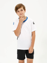 Детская футбольная форма KELME Short-Sleeved Football Suit (White/Black)
