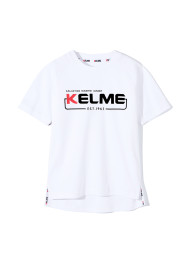 Детская футболка KELME Boys Short Sleeve T-Shirt White