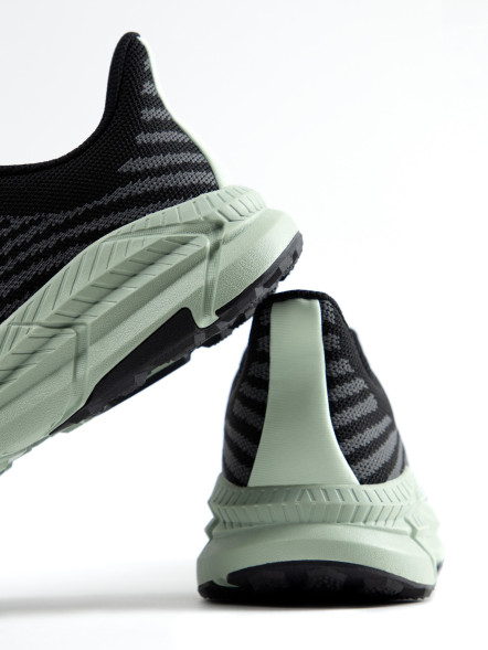 Кроссовки FN React (Black/Light Green)
