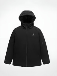 Пуховик KELME Hooded Down Jacket Black