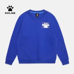 Свитшот KELME Knit Crew Neck Sweater Blue