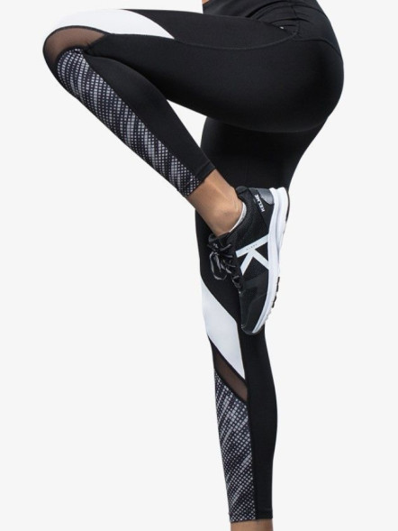 Леггинсы KELME Women's Tight Trousers (Black/White)