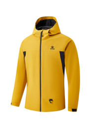 Демисезонная куртка KELME Hooded Woven Jacket Yellow