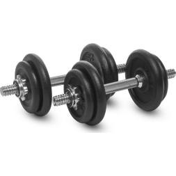 УЦЕНКА! Гантели разборные Atemi 2х10 кг, цвет черный , ADS06T