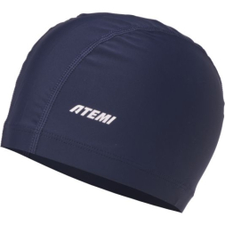 Шапочка для плавания Atemi Light lycra cap Strong blue, лайкра, Цвет: синий, FLL1BE