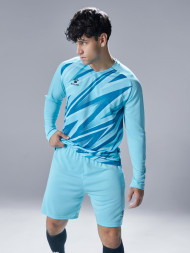 Вратарская форма KELME Long Sleeve Goalkeeper Suit Light Blue