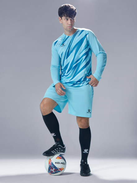 Вратарская форма KELME Long Sleeve Goalkeeper Suit Light Blue