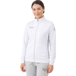 Костюм спортивный MIKASA MT537/530-022-2XL, р.2XL, 70% хлопок, 30% полиэстер, бело-серый