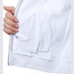 Костюм спортивный MIKASA MT537/530-022-2XL, р.2XL, 70% хлопок, 30% полиэстер, бело-серый