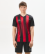 Футболка игровая JOGEL CAMP Striped Jersey, красный/черный