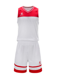 Детская баскетбольная форма KELME Children's Basketball Uniform (White/Red)