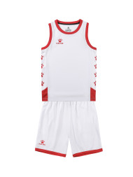 Детская баскетбольная форма KELME Children's Basketball Uniform (White/Red)