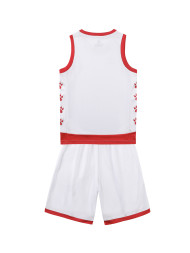 Детская баскетбольная форма KELME Children's Basketball Uniform (White/Red)