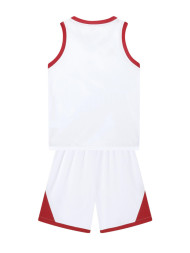 Детская баскетбольная форма KELME Children's Basketball Uniform (White/Red)