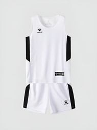 Детская баскетбольная форма KELME Children's Basketball Uniform White
