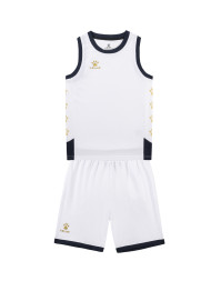 Детская баскетбольная форма KELME Children's Basketball Uniform White