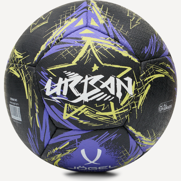 Мяч футбольный JOGEL Urban №5, черный