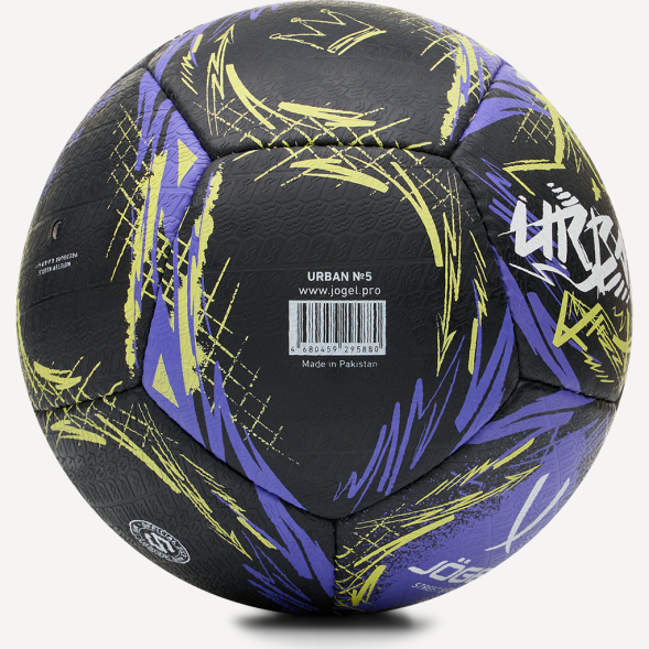 Мяч футбольный JOGEL Urban №5, черный