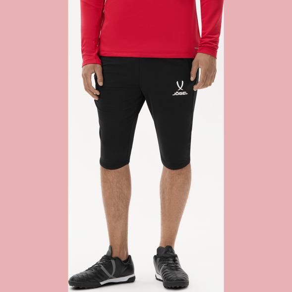 Брюки тренировочные с карманами JOGEL PREMIER PerFormDRY 3/4 Training Pants, черный