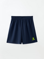 Детская футбольная форма KELME Short-Sleeved Football Suit (Neon/Dark Blue)