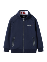 Детский свитшот KELME Boys Cardigan Sweater Dark Blue