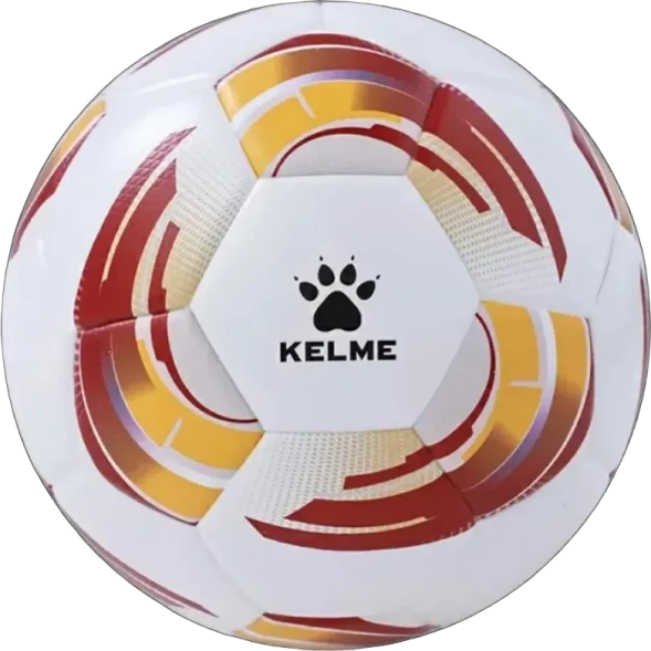 Мяч футбольный KELME Football (Laminated) (White/Burgundy)