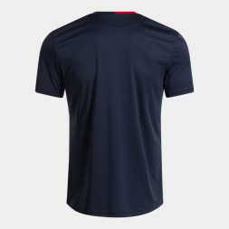 ФУТБОЛКА С КОРОТКИМ РУКАВОМ EUROPA VI DARK NAVY КРАСНЫЙ