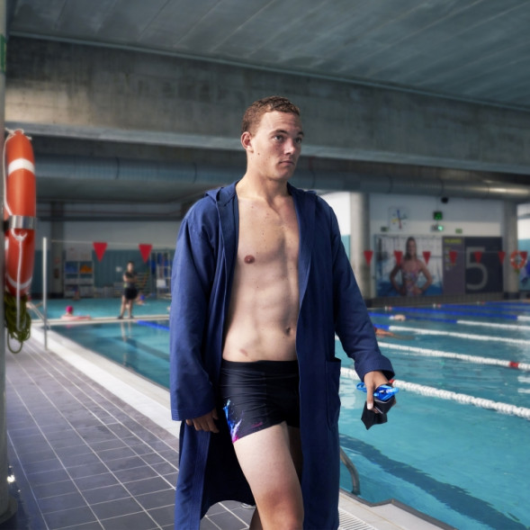 Ассортимент | Халат ACCESORIO DUCHA Темно синий