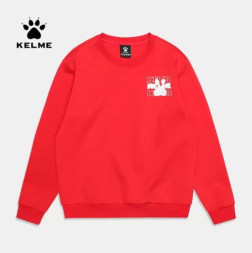 Свитшот KELME Knit Crew Neck Sweater Red