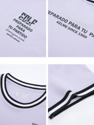 Футболка KELME Round Neck Short Sleeve T-Shirt White