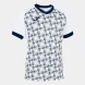 Футболка игровая JOMA с коротким рукавом SUPERNOVA III Белый-темно синий