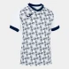 Футболка игровая JOMA с коротким рукавом SUPERNOVA III Белый-темно синий